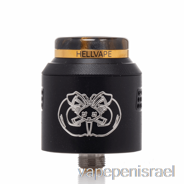 חד פעמי Vape Israel Hellvape Drop Dead 2 24mm Rda שחור מט